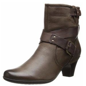 Cobb Hill Sienna Leather Ankle Boot, Stone US 7